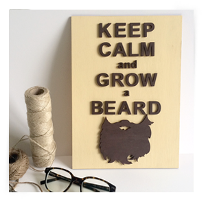 Grow beard