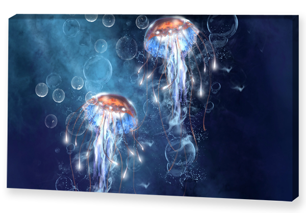 Картина медузы