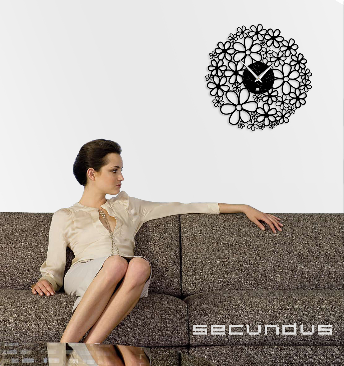 Дизайнерские настенные часы Secundus