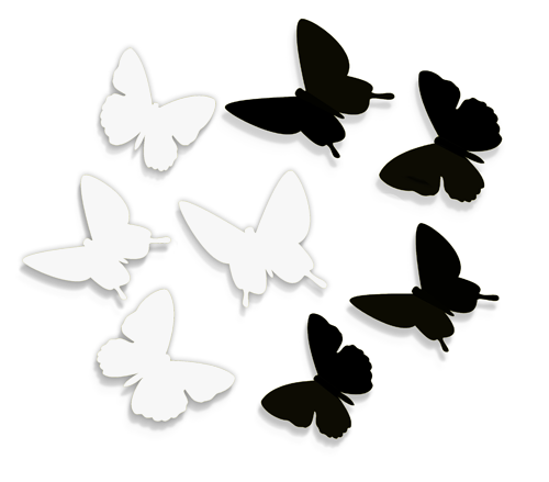 Бабочки - декоративная фурнитура | Купить онлайн - Kangadzungel